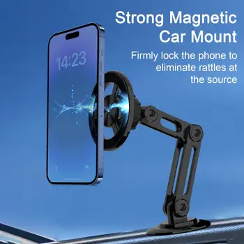 Ca Držač telefona Magnetski Auto Držač za Telefon na Preklop Pouzdan Auto držač za telefon Postavite svoj telefon u bilo koji auto auto oprema
