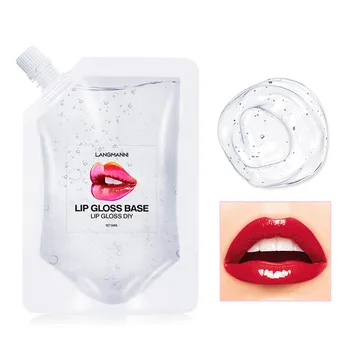 Langmannni Transparentni sjaj za usne svojim rukama, hidratantni osnova za glazure za usne, 50 ml