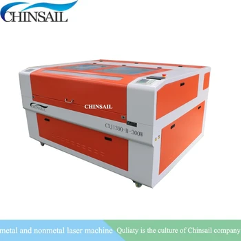 Graviranje Nemetala Cnc stroj Za rezanje metala od Ugljičnog čelika, sa Laserski CNC CHINSAIL CXJ1390-H-300W