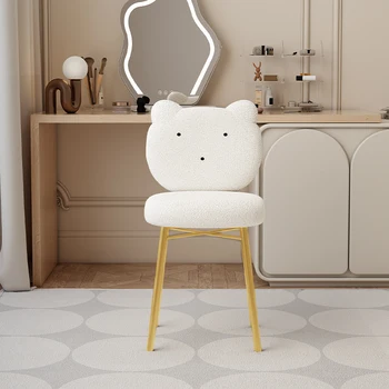 Moderni Predivna Blagovaona Stolice, Moderne Bijele blagovaona stolice od umjetne kože u skandinavskom Stilu, Luksuzna europska namještaj Sillas De Comedor