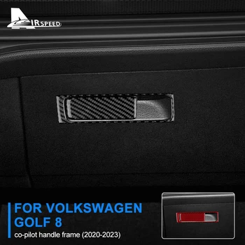 Naljepnica Na Okvir Olovke drugog Vozača Automobila Iz Ovog Karbonskih Vlakana Za Volkswagen VW Golf 8 MK8 Golf8 CD1 2020 2021 2022 2023 Pribor Za Završnu obradu